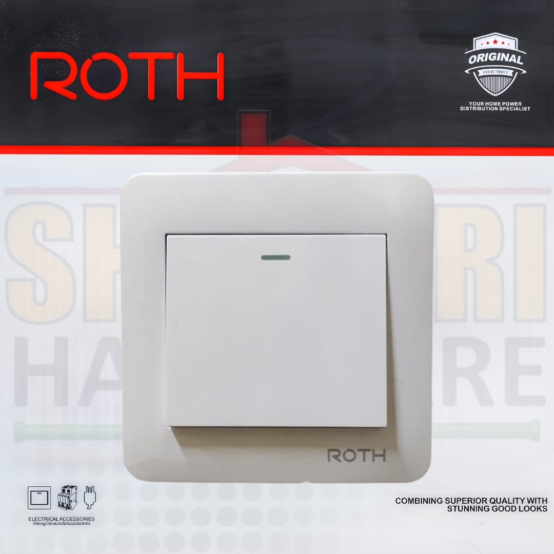 1 GANG 2 WAY SWITCH ROTH