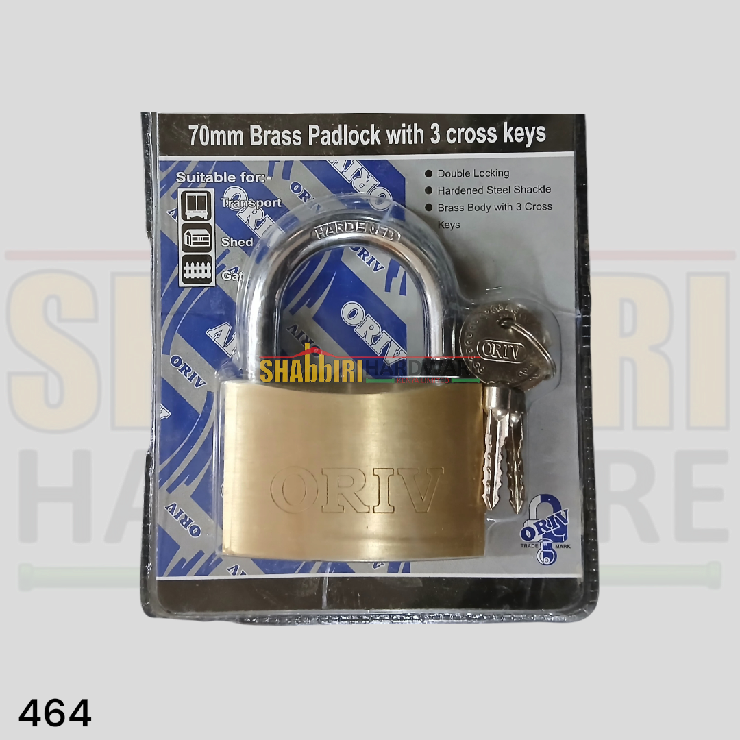 464 ORIV RECTANGULAR PADLOCK