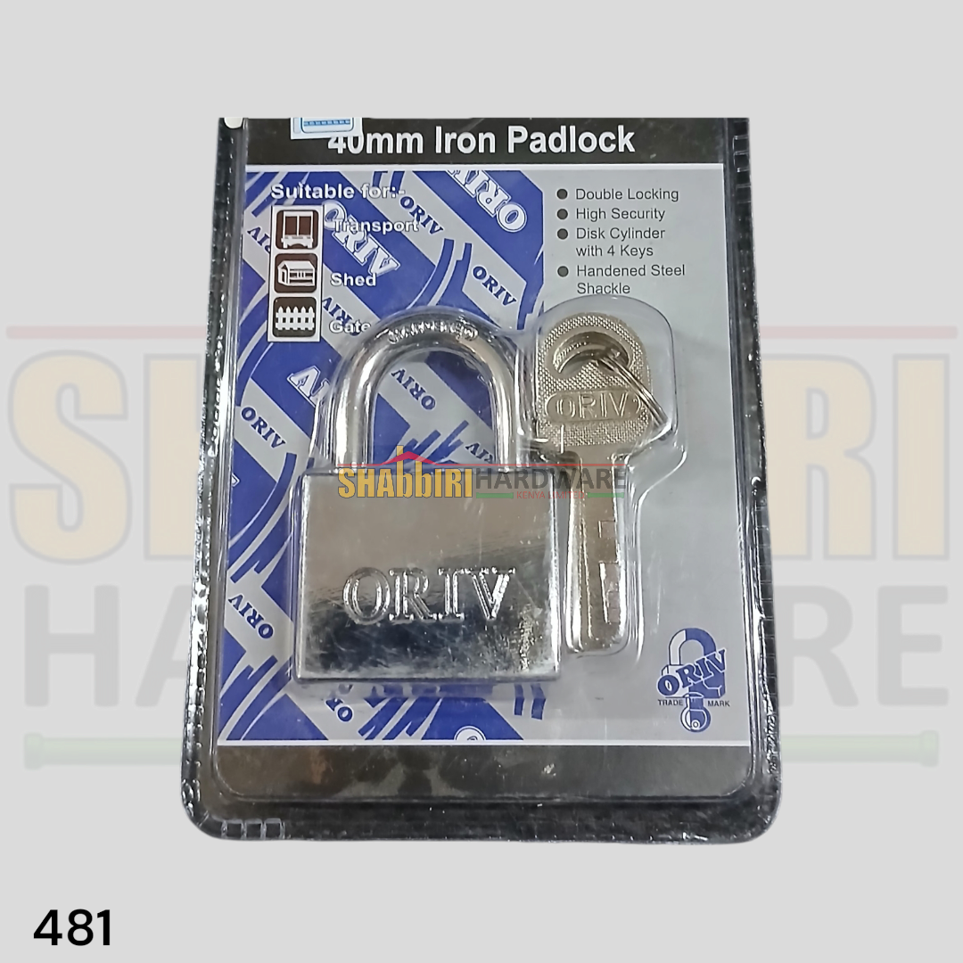 481 ORIV IRON PADLOCK