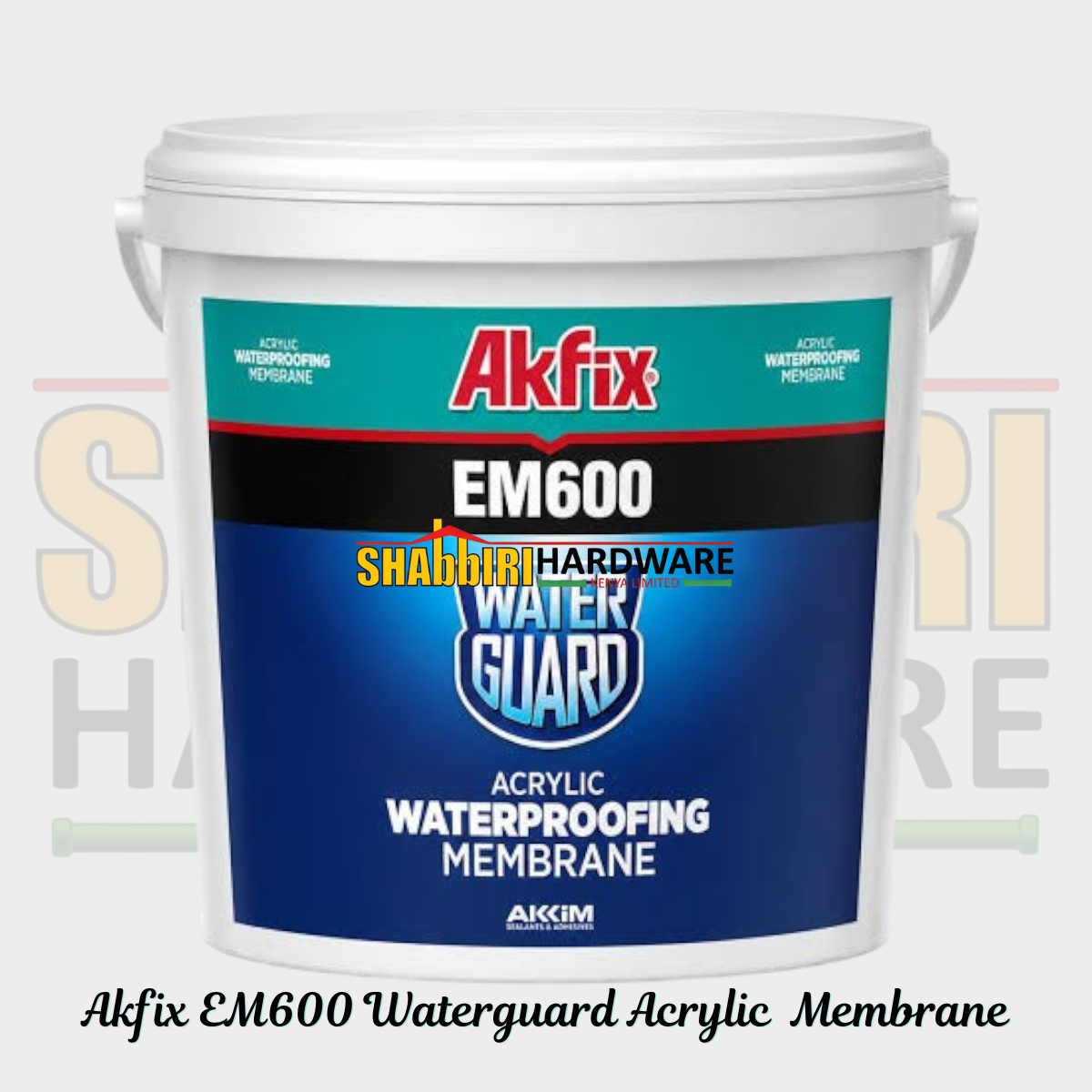 Akfix EM600 Waterguard Acrylic Waterproofing Membrane 20Kg