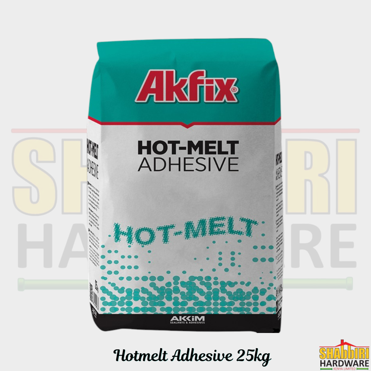 Akfix Hot Melt Adhesive 25kg in Kenya – EVA Edge Banding Glue Granules HM220