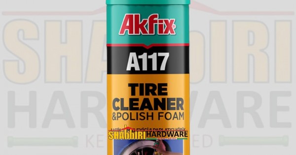 AKFIX TYRE CLEANER & POLISH FOAM