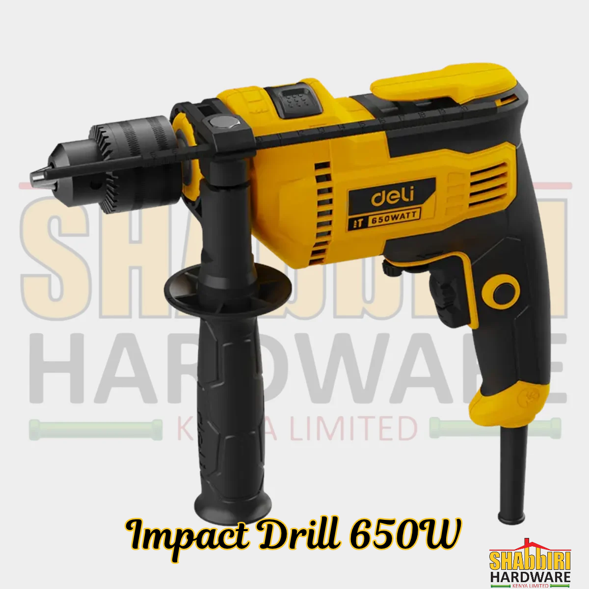 Deli 650W 13mm Impact Drill DL-CZ13-E5 – Electric Hammer Drill for Concrete, Wood & Steel