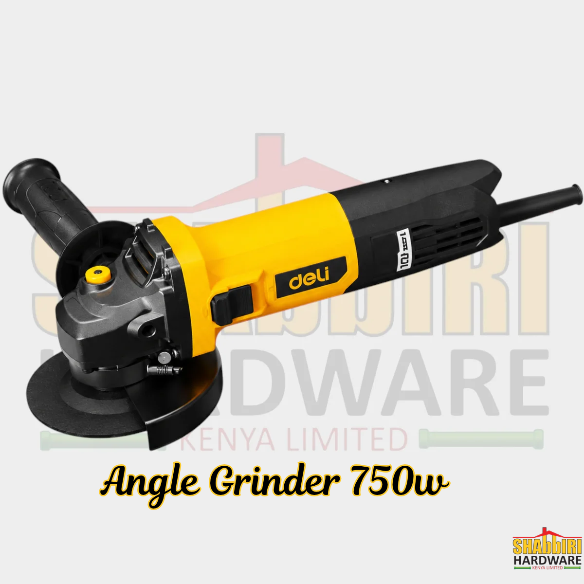 Deli DL-JM115-E1 750W Angle Grinder 115mm (4½") – Corded Electric Grinder