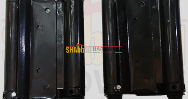 STEEL DOUBLE ACTION HINGES 4"