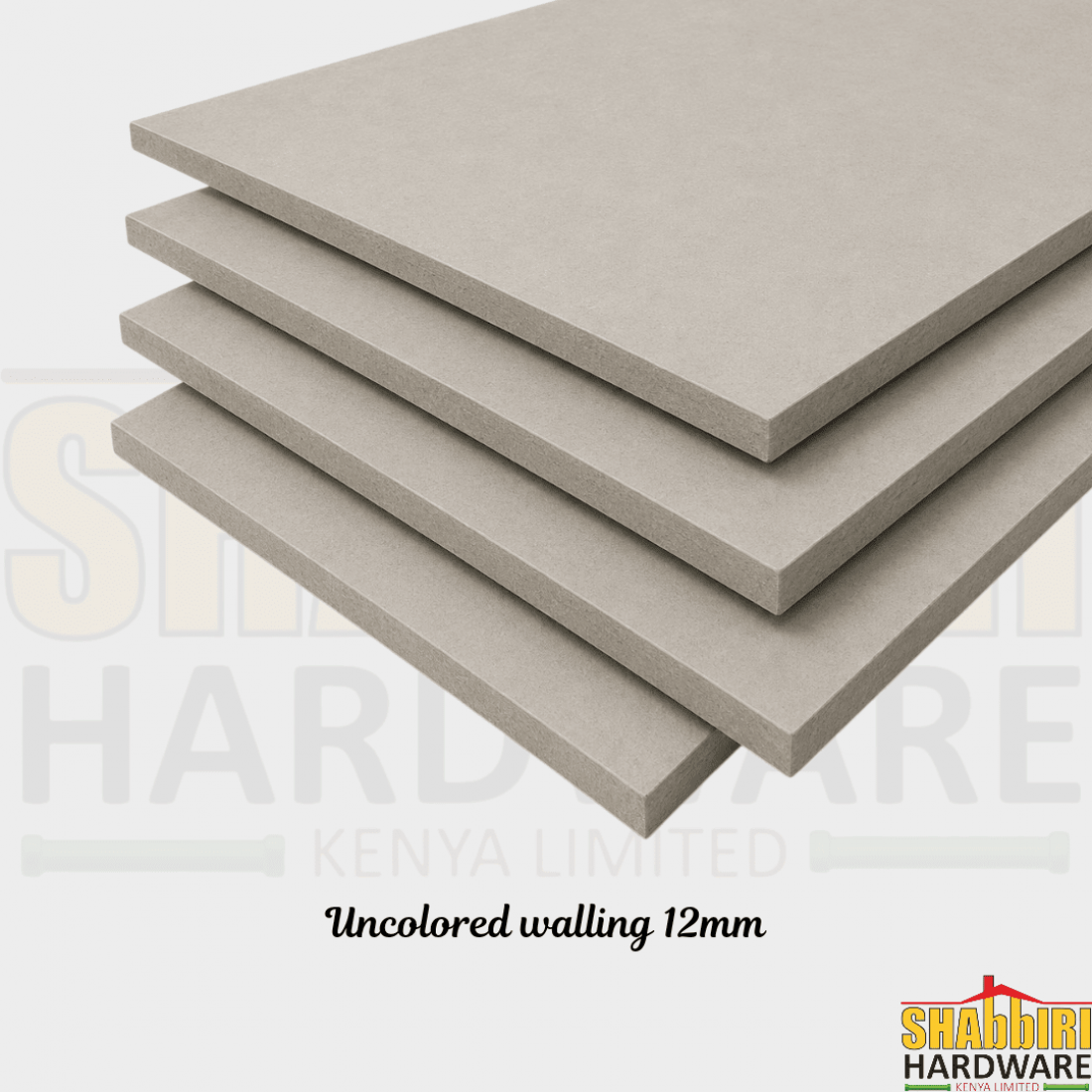 Fiber Cement Smooth Board 12mm × 1200mm × 2400mm