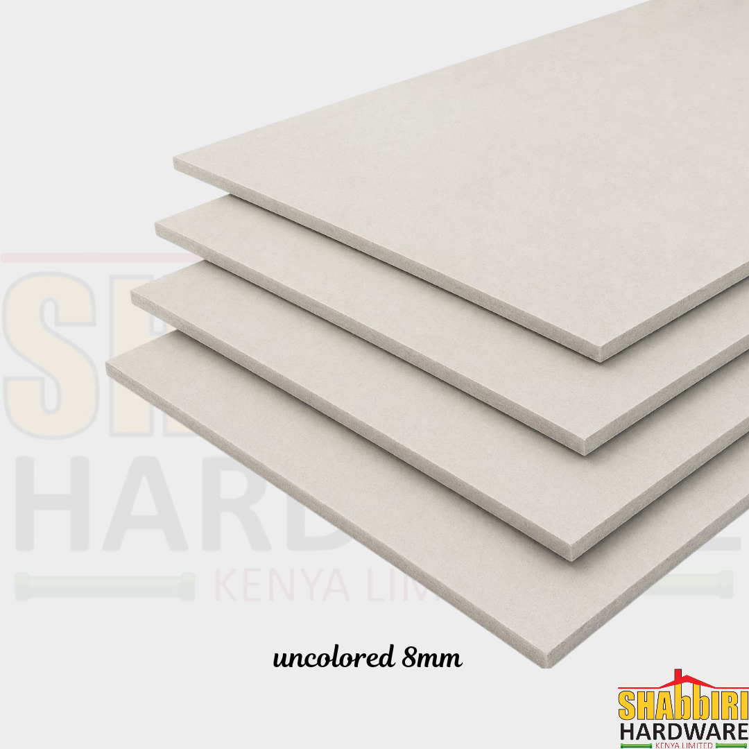 Fiber Cement Smooth Board 8mm × 1200mm × 2400mm