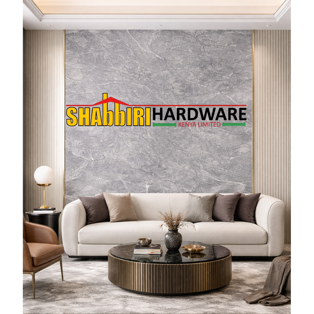 Embossed Ice Grey Marble sheet
