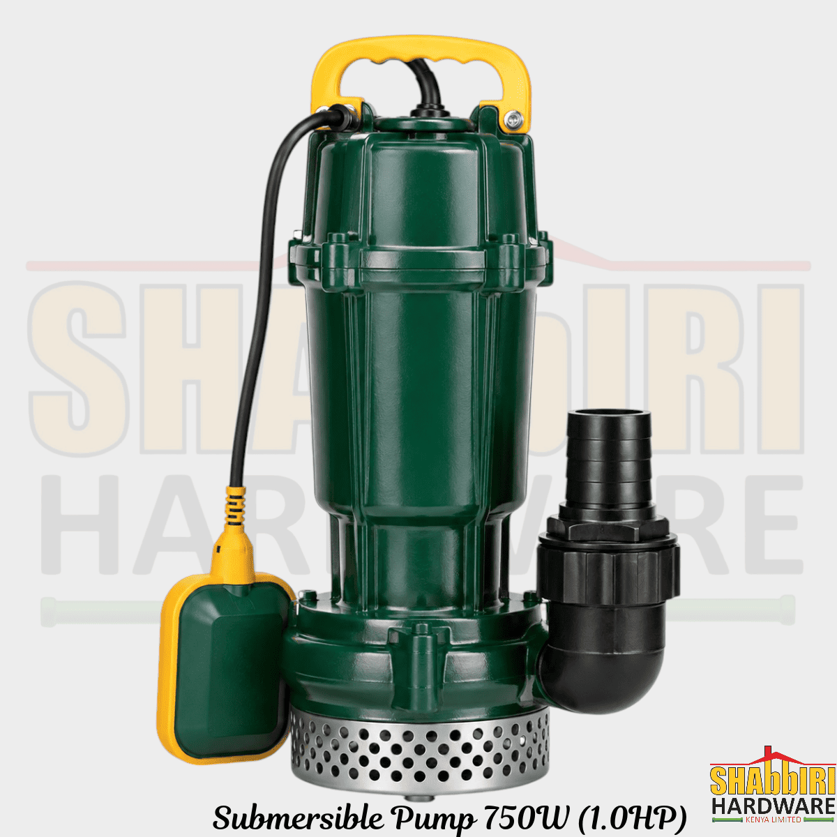 JADEVER 1HP Clean Water Submersible Pump 750W – 1 Inch Outlet, 30m Head