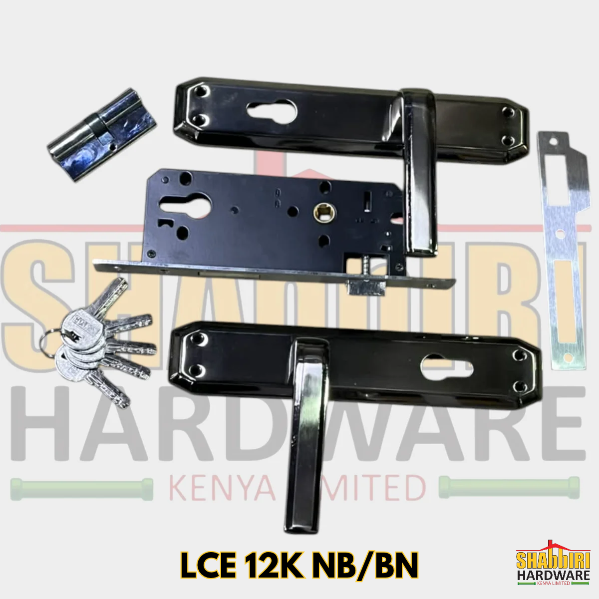 Kenyos Cylinder Lock LCE-12K – Euro Profile Brass Door Lock Cylinder in Nairobi, Kenya