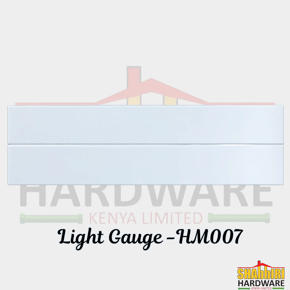 Light Gauge PVC Ceiling Panel HM-007 – Plain White