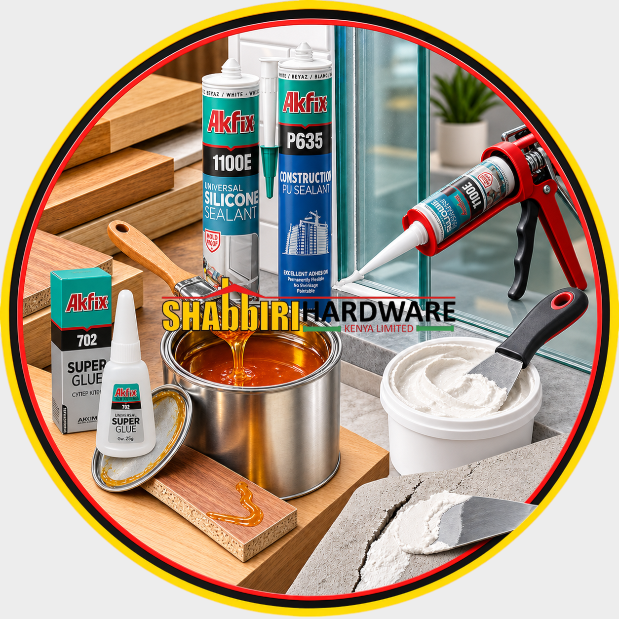 Adhesives, Glues & Sealants