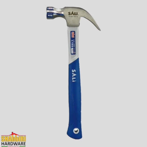 SALI RUBBER HANDLE CLAW HAMMER 250g