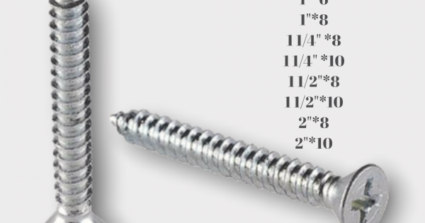 SELF TAPPING SCREWS 1*6