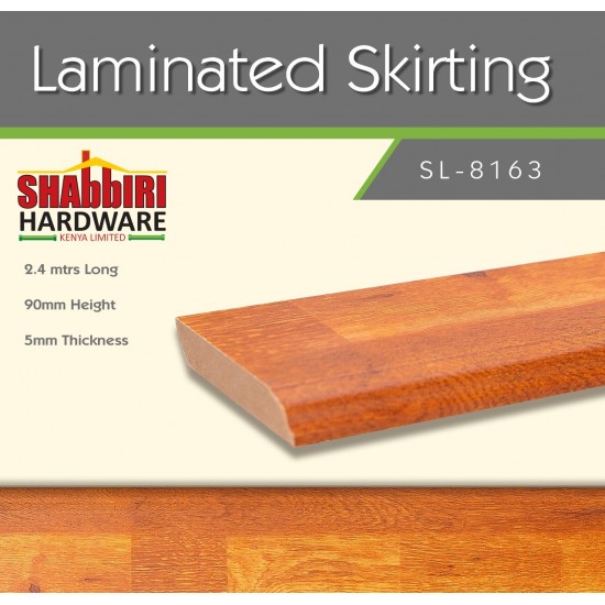 LAMINATED SKIRTING SL8163 2.4 LENGTH