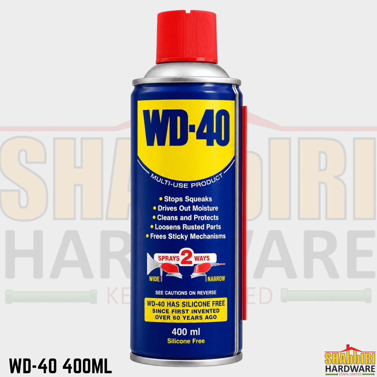 WD-40 Multi-Use Product 400ml Aerosol Spray – Lubricant, Rust Protector & Penetrant