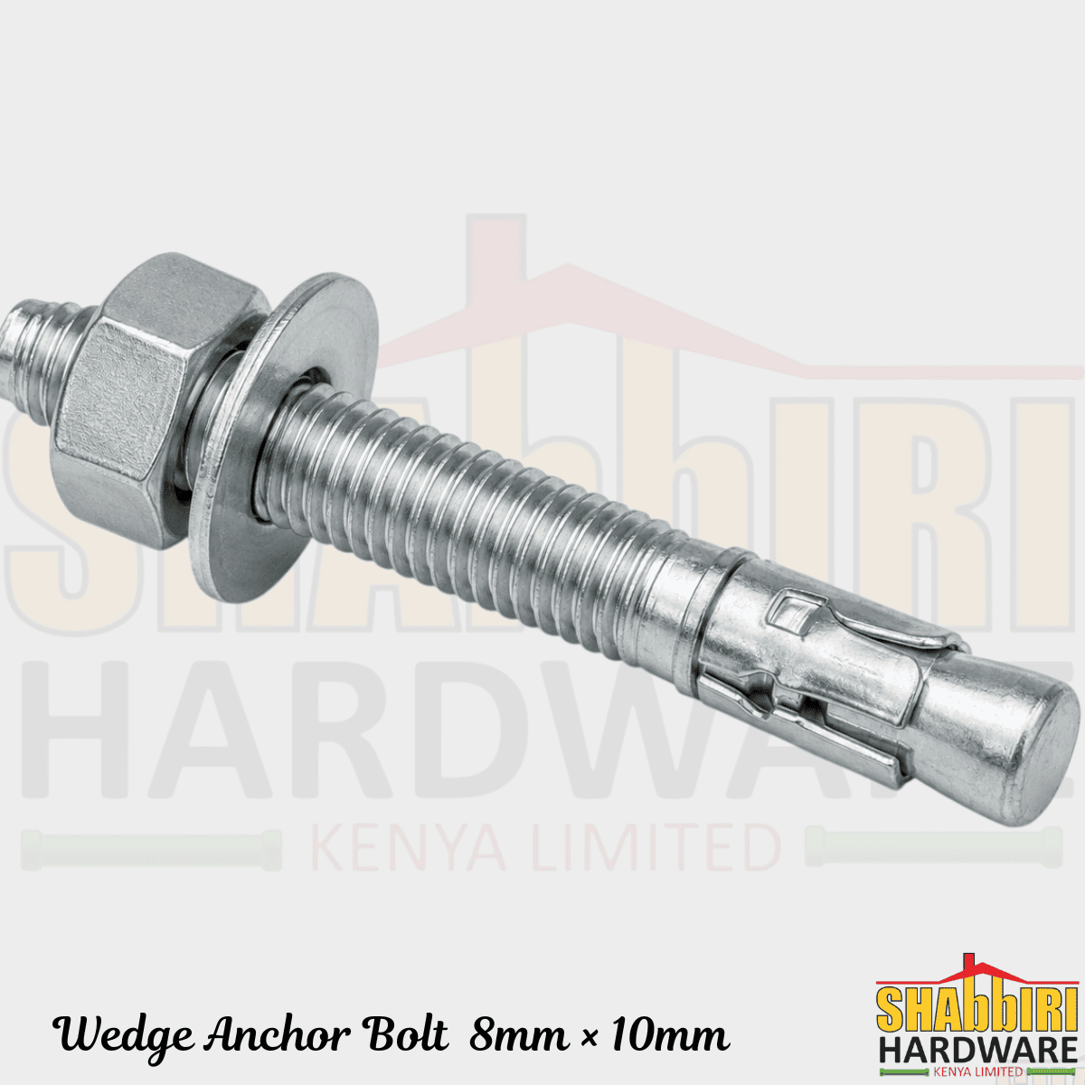 Wedge Anchor Bolt 8mm × 80mm (800PCS IN A CATON)